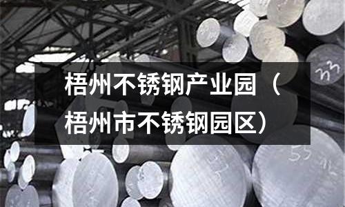 梧州不銹鋼產業園（梧州市不銹鋼園區）