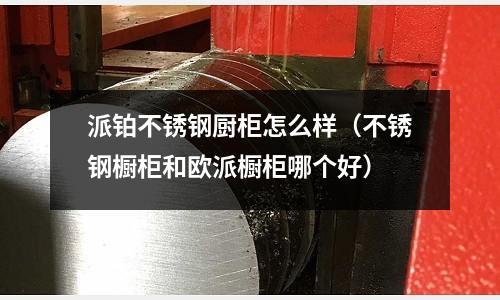 派鉑不銹鋼廚柜怎么樣(不銹鋼櫥柜和歐派櫥柜哪個好)