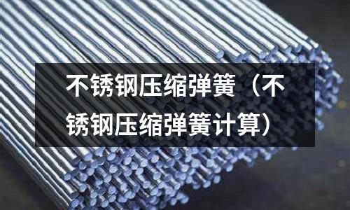 不銹鋼壓縮彈簧(不銹鋼壓縮彈簧計算)