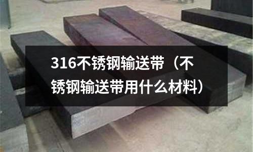 316不銹鋼輸送帶（不銹鋼輸送帶用什么材料）