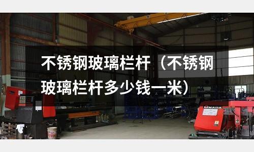 不銹鋼玻璃欄桿(不銹鋼玻璃欄桿多少錢一米)