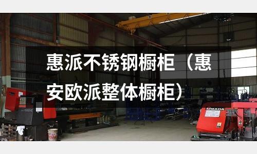 惠派不銹鋼櫥柜(惠安歐派整體櫥柜)