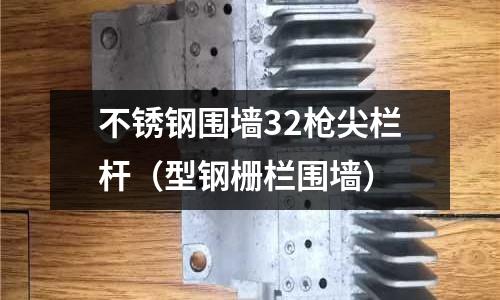 不銹鋼圍墻32槍尖欄桿(型鋼柵欄圍墻)