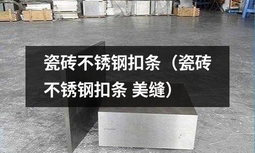 瓷磚不銹鋼扣條（瓷磚不銹鋼扣條 美縫）