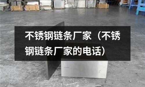 不銹鋼鏈條廠家（不銹鋼鏈條廠家的電話）