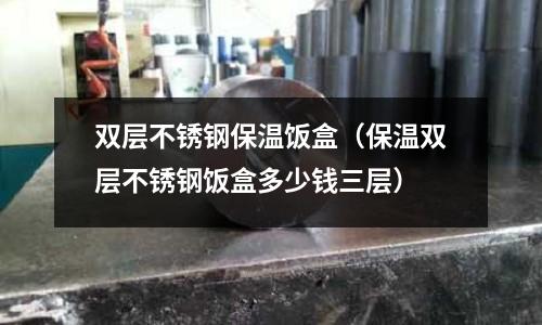 雙層不銹鋼保溫飯盒(保溫雙層不銹鋼飯盒多少錢三層)