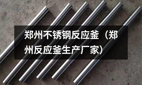 鄭州不銹鋼反應釜(鄭州反應釜生產廠家)