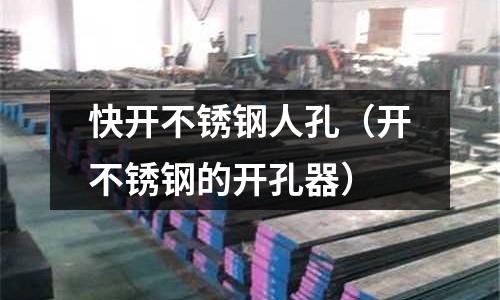 快開不銹鋼人孔(開不銹鋼的開孔器)