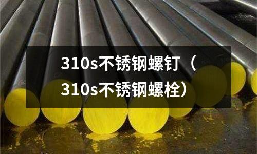310s不銹鋼螺釘(310s不銹鋼螺栓)