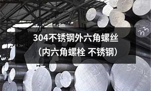304不銹鋼外六角螺絲(內六角螺栓 不銹鋼)