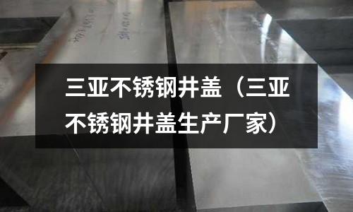三亞不銹鋼井蓋(三亞不銹鋼井蓋生產廠家)