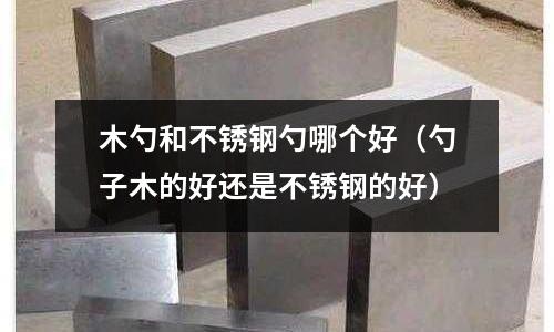 木勺和不銹鋼勺哪個好(勺子木的好還是不銹鋼的好)