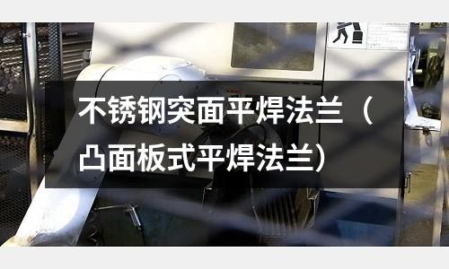 不銹鋼突面平焊法蘭(凸面板式平焊法蘭)