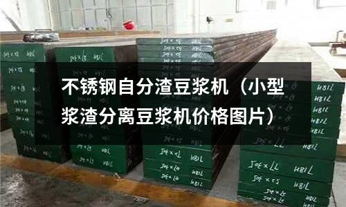 不銹鋼自分渣豆漿機（小型漿渣分離豆漿機價格圖片）