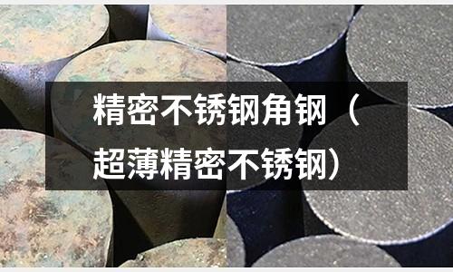 精密不銹鋼角鋼(超薄精密不銹鋼)