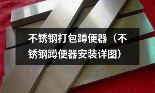 不銹鋼打包蹲便器(不銹鋼蹲便器安裝詳圖)