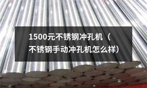 1500元不銹鋼沖孔機(不銹鋼手動沖孔機怎么樣)