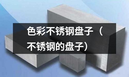 色彩不銹鋼盤子(不銹鋼的盤子)