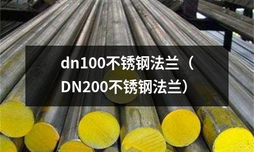 dn100不銹鋼法蘭(DN200不銹鋼法蘭)