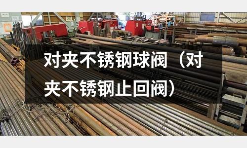 對夾不銹鋼球閥(對夾不銹鋼止回閥)