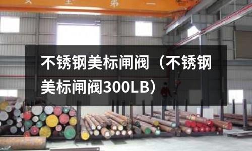 不銹鋼美標閘閥（不銹鋼美標閘閥300LB）