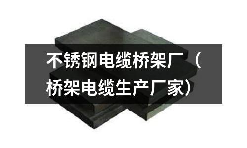不銹鋼電纜橋架廠（橋架電纜生產廠家）
