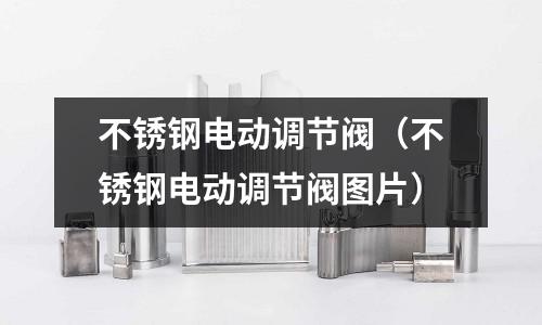 不銹鋼電動調節閥（不銹鋼電動調節閥圖片）