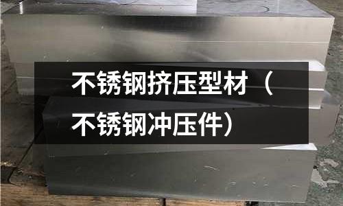 不銹鋼擠壓型材(不銹鋼沖壓件)