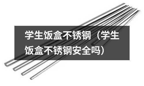 學生飯盒不銹鋼（學生飯盒不銹鋼安全嗎）