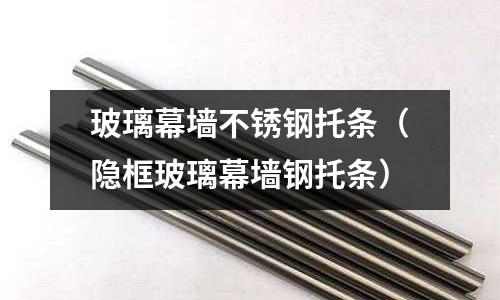 玻璃幕墻不銹鋼托條(隱框玻璃幕墻鋼托條)