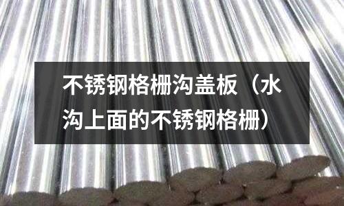 不銹鋼格柵溝蓋板（水溝上面的不銹鋼格柵）