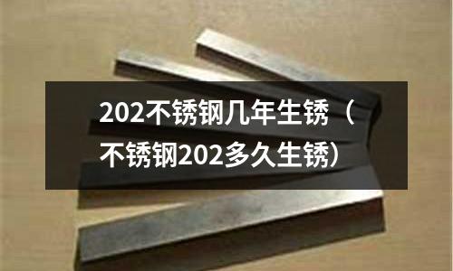 202不銹鋼幾年生銹(不銹鋼202多久生銹)