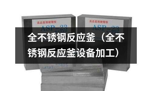 全不銹鋼反應釜(全不銹鋼反應釜設備加工)