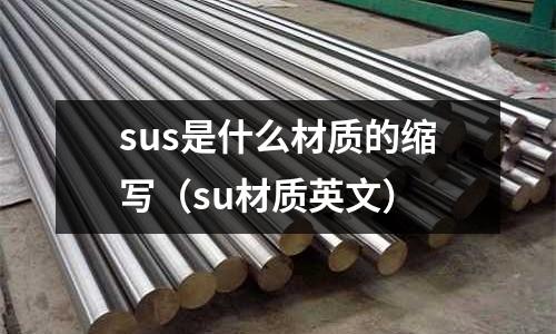 sus是什么材質的縮寫（su材質英文）
