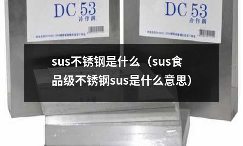 sus不銹鋼是什么（sus食品級不銹鋼sus是什么意思）