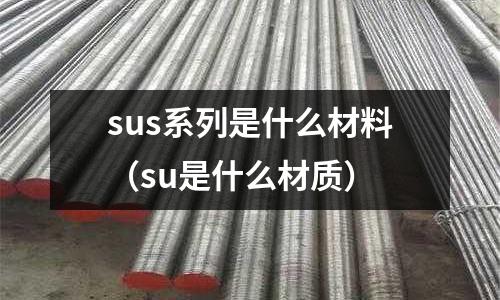 sus系列是什么材料（su是什么材質）