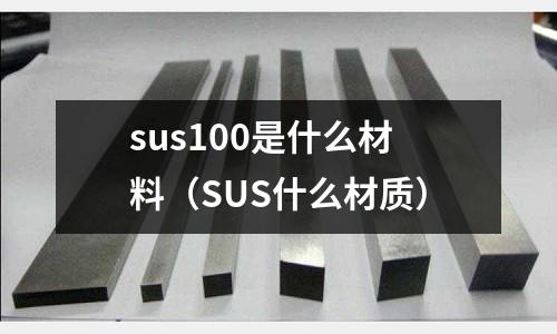sus100是什么材料（SUS什么材質(zhì)）