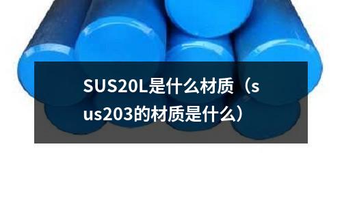 SUS20L是什么材質(zhì)（sus203的材質(zhì)是什么）