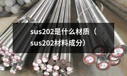 sus202是什么材質(zhì)(sus202材料成分)