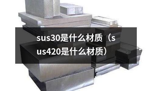 sus30是什么材質（sus420是什么材質）