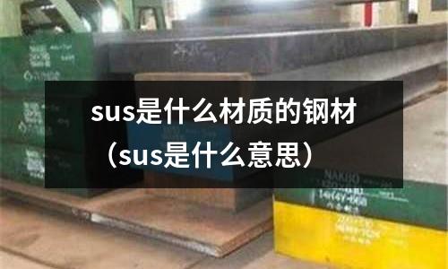 sus是什么材質(zhì)的鋼材(sus是什么意思)