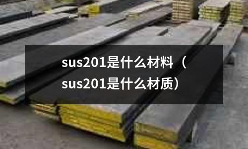 sus201是什么材料（sus201是什么材質）