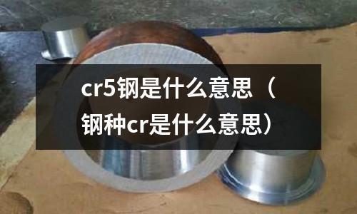 cr5鋼是什么意思（鋼種cr是什么意思）