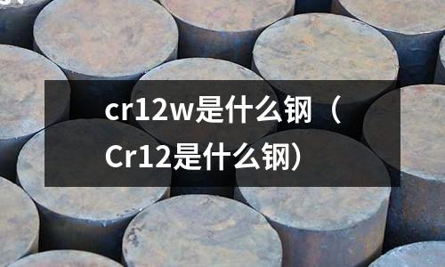 cr12w是什么鋼（Cr12是什么鋼）