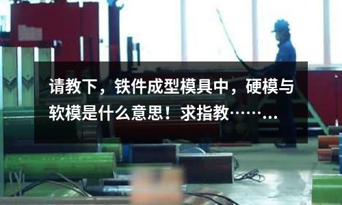 請(qǐng)教下，鐵件成型模具中，硬模與軟模是什么意思！求指教……(在什么 情況下才能發(fā)現(xiàn)模具剪口和沖頭有磨損)