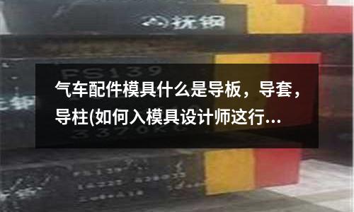 氣車配件模具什么是導板，導套，導柱(如何入模具設計師這行)