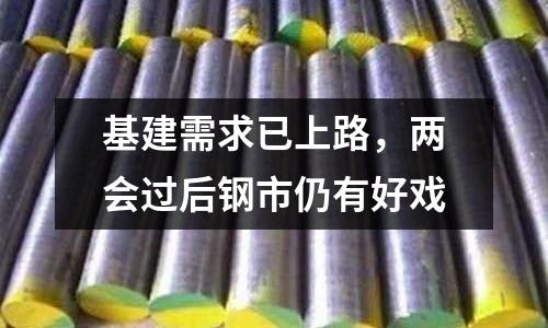基建需求已上路，兩會過后鋼市仍有好戲