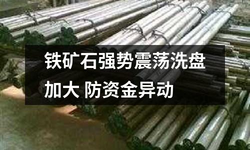 鐵礦石強勢震蕩洗盤加大 防資金異動