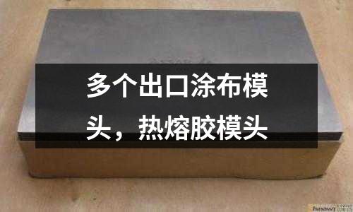 多個出口涂布模頭，熱熔膠模頭