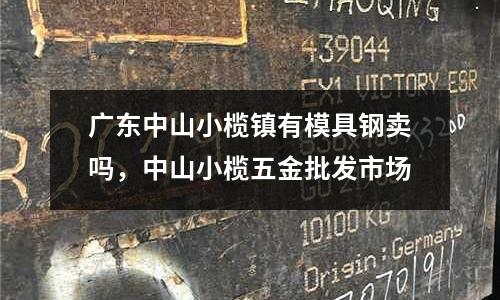 廣東中山小欖鎮(zhèn)有模具鋼賣嗎，中山小欖五金批發(fā)市場